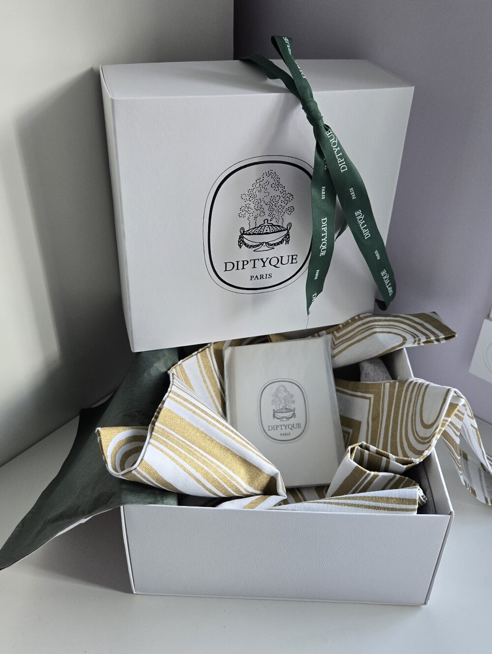 Diptyque Tote Bag And Notebook Set